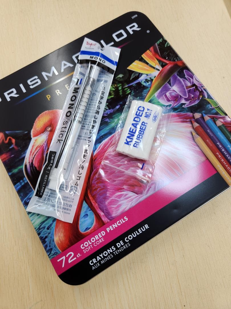 サンフォード プリブマカラー 72色油性色鉛筆セット