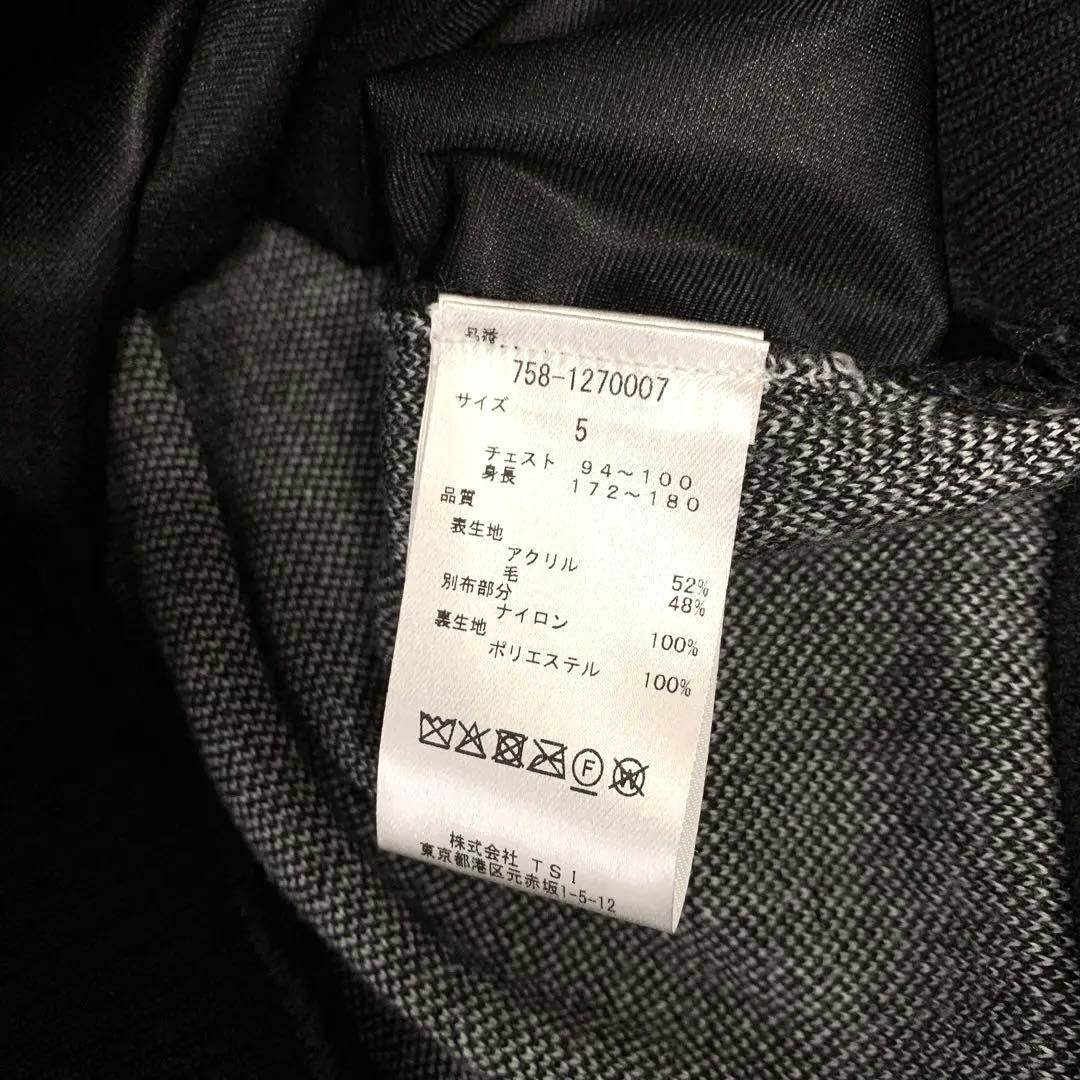 極美品★マスターバニーエディション クルーネック ナイロンニット 5(L) 黒