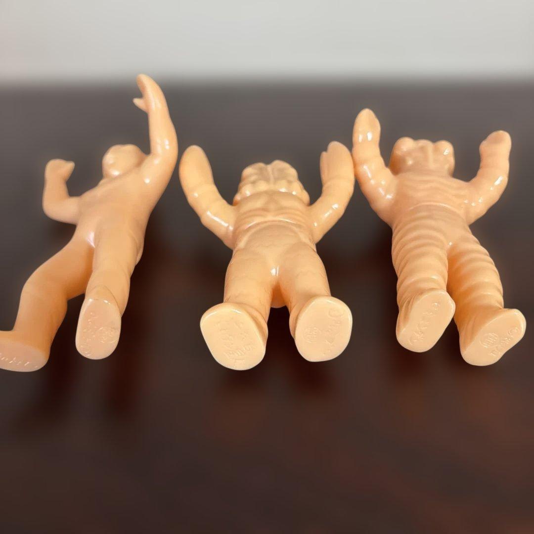 M1号 ミニ福袋 ブルマァク　怪獣シリーズ　ウルトラQ未塗装　ソフビ　2000年