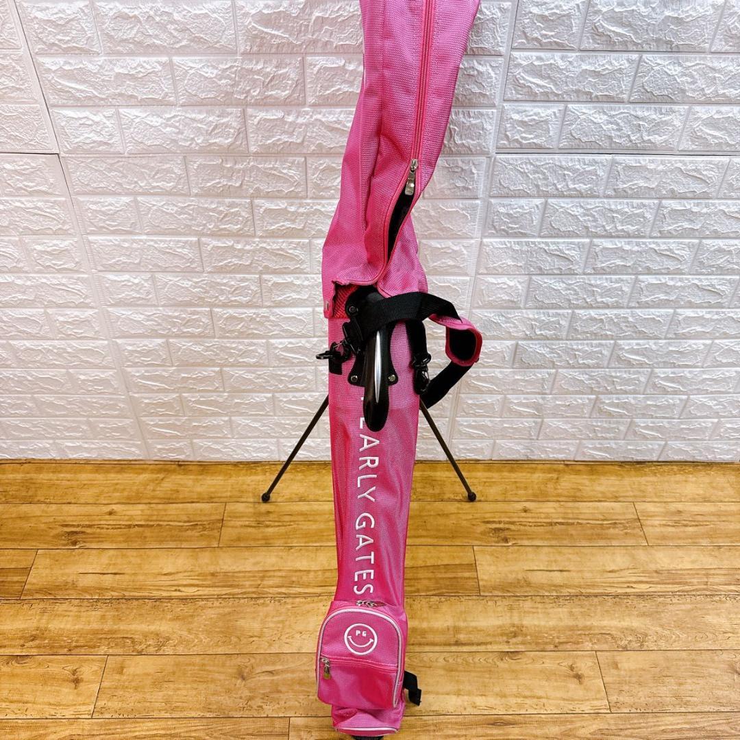 パーリーゲイツ　 スタンド式 ゴルフバッグ ピンク