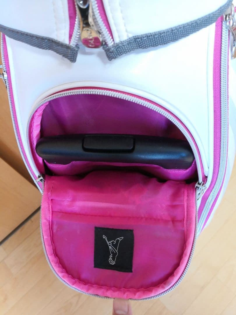 希少 レア⛳️新品 PING ピン キャスター付きキャディバッグ　ピンク