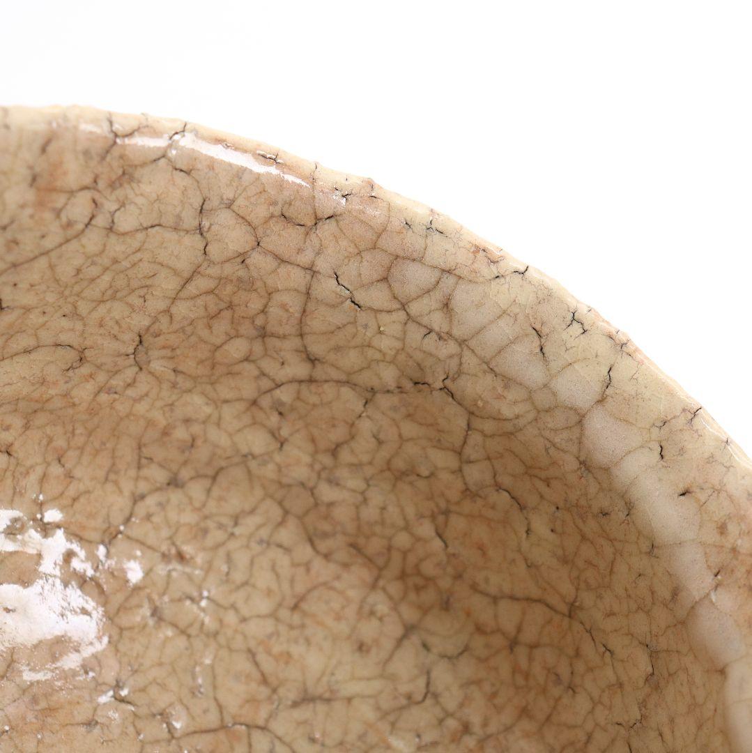 九世 坂高麗左衛門作 萩焼 茶碗 表千家十三代 即中斎書付　SX638　DD