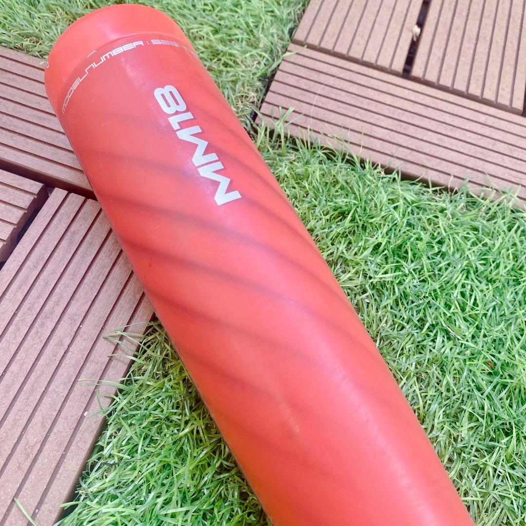 【2021年 限定色】 希少 SSK MM18 レッド 83cm 一般軟式バット