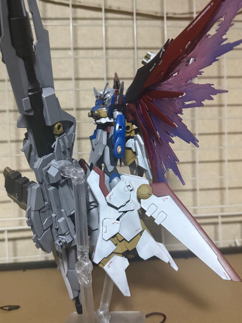 機動戦士ガンダムseed freedom HG ゼウスシルエット　塗装完成品