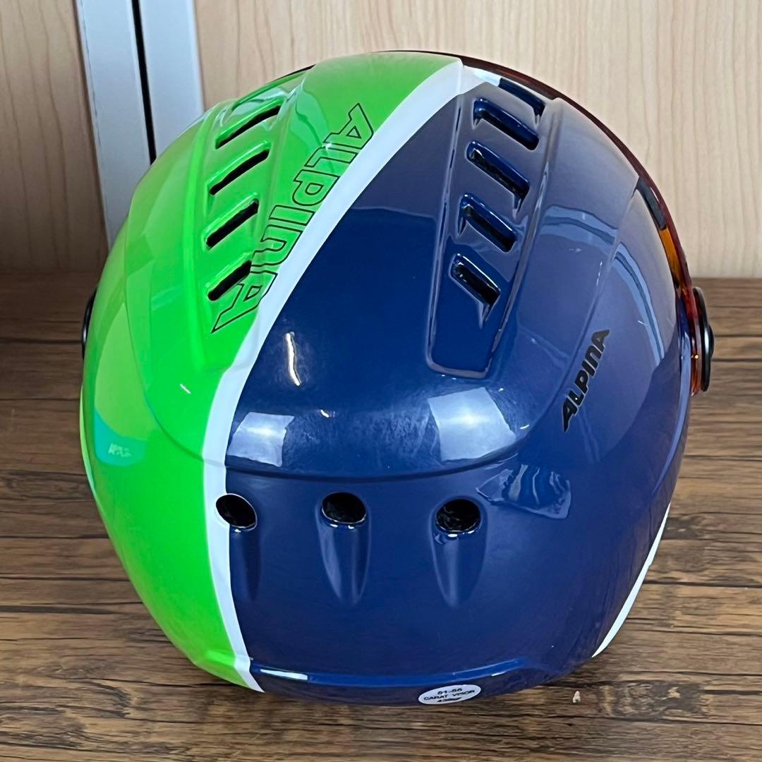 ALPINA CARAT VISOR スキーヘルメット　51〜55cm おまけ付
