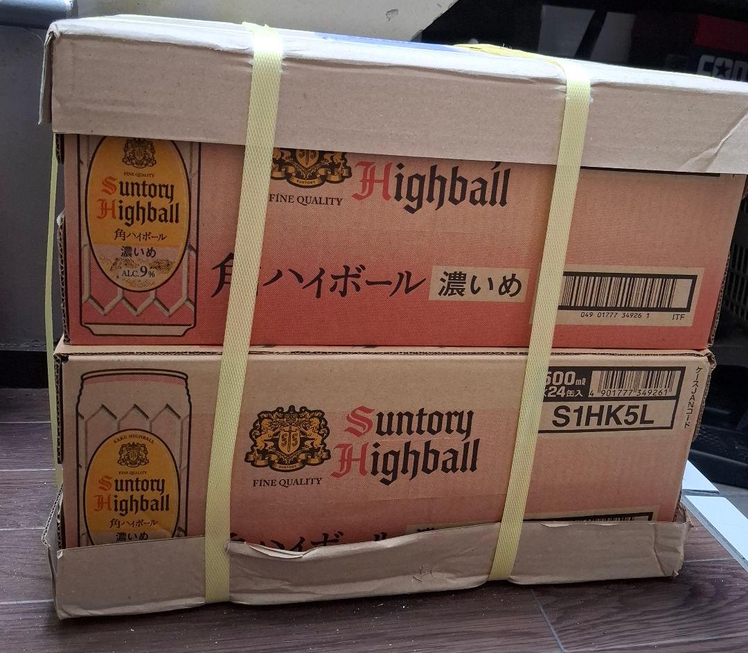 Suntory 角ハイボール濃い目l 350ml 24缶入り