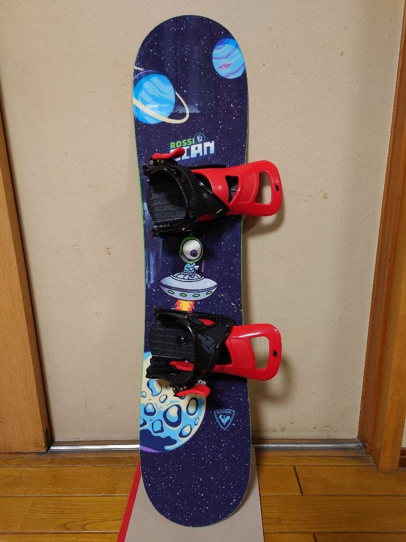 キッズ用　ロシニョール　スノーボード 3点セット ヘルメット付