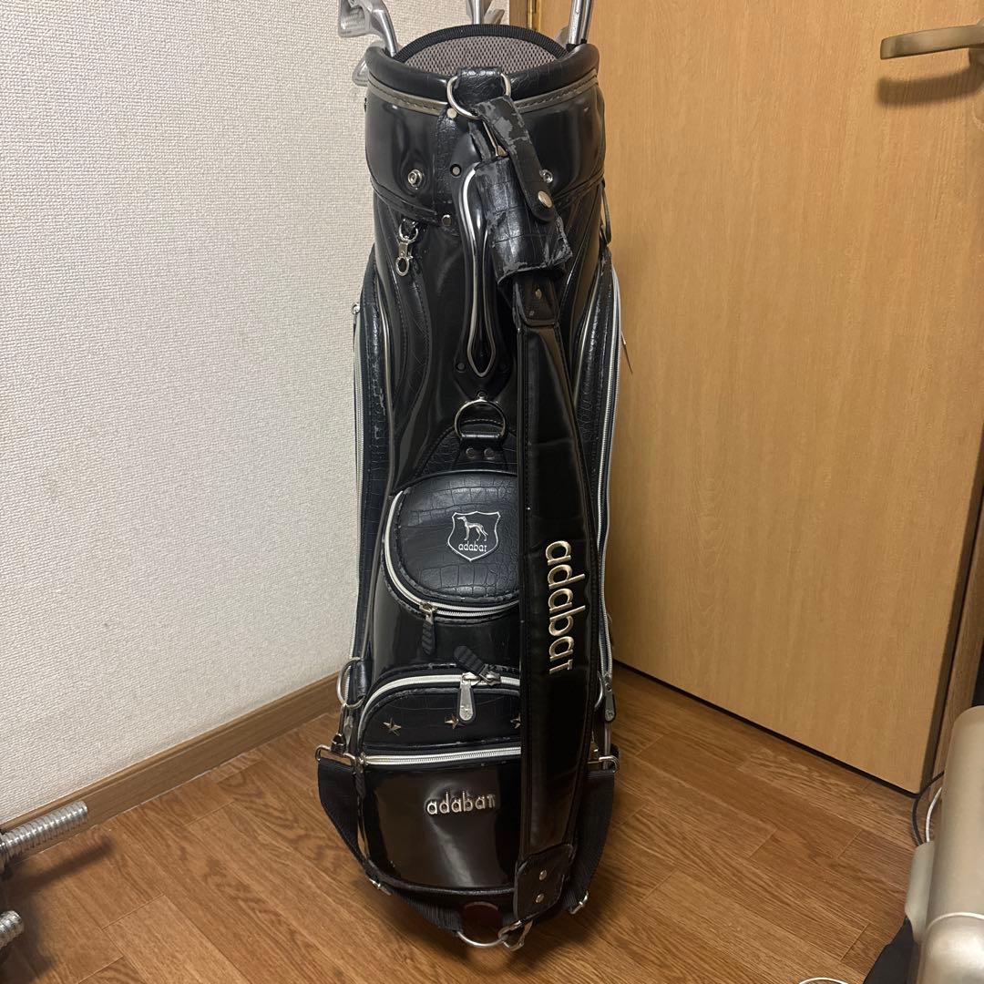 adabatブラックキャディバッグのみ