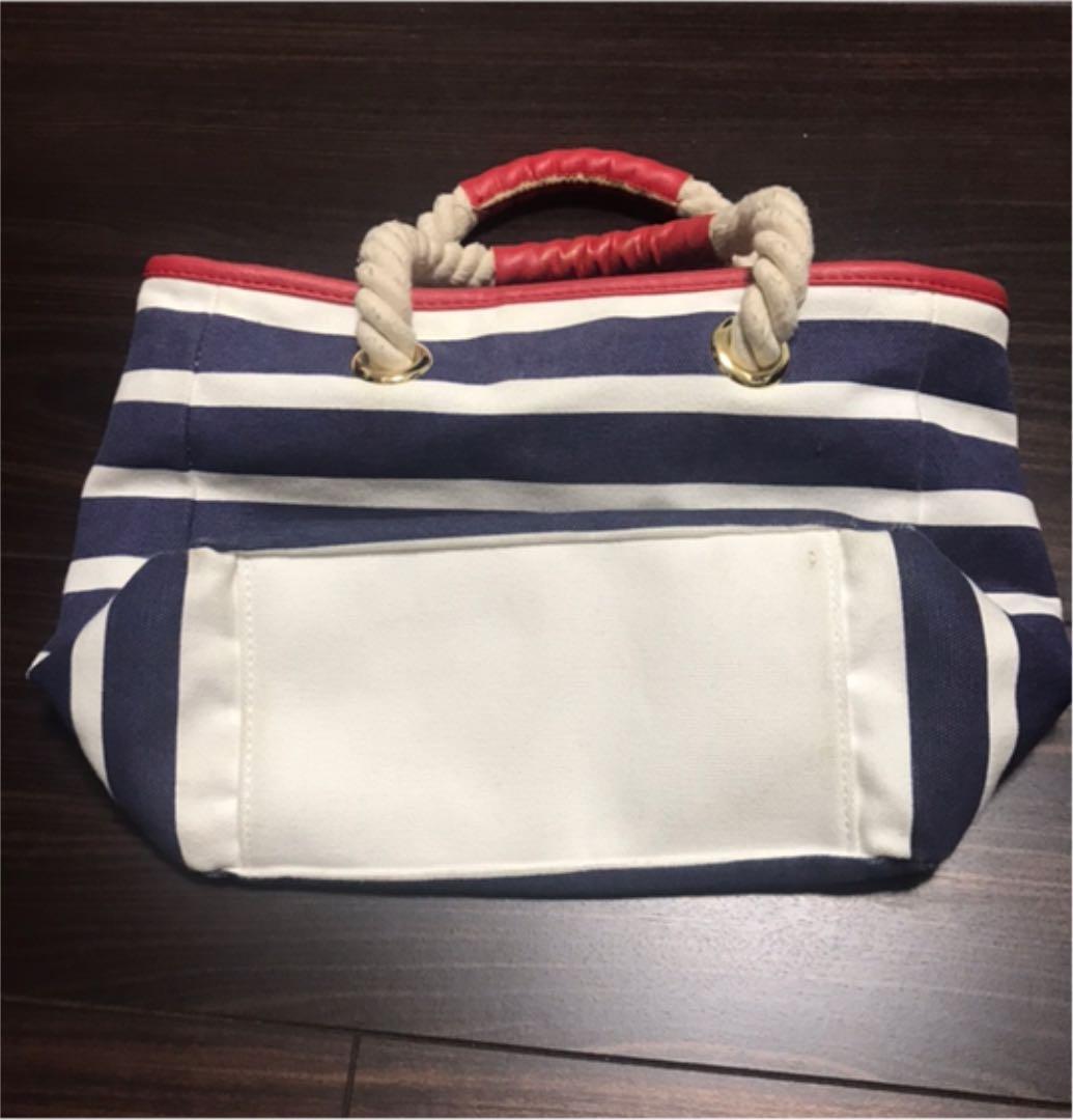 サマンサタバサ☆大人気マリン柄!!カートバッグ