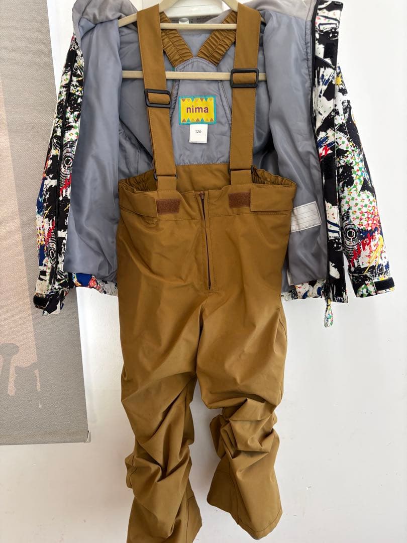 子ども用スノーボードウェア.ヘルメット セット