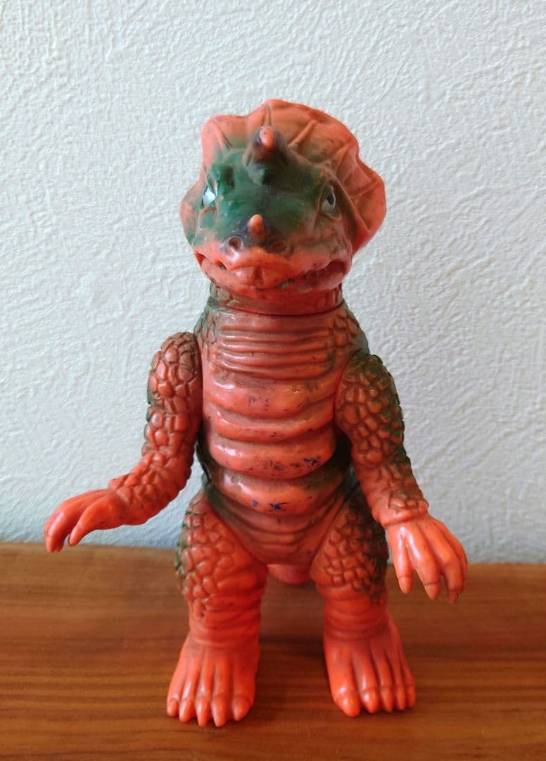 アギラ ソフビ　当時物　円谷プロ　ブルマァク　昭和レトロ　ウルトラマン