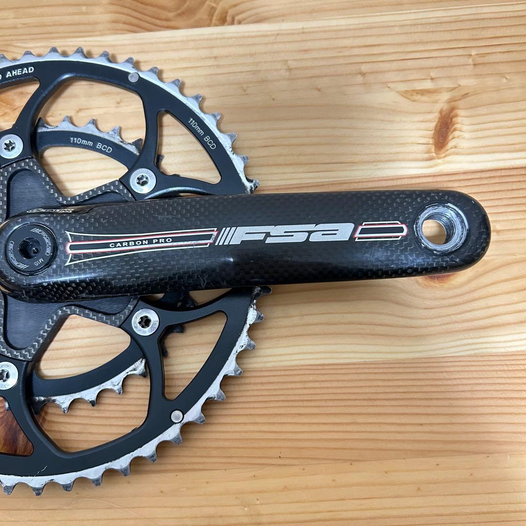 FSA Carbon Pro クランク 170mm 50/34T
