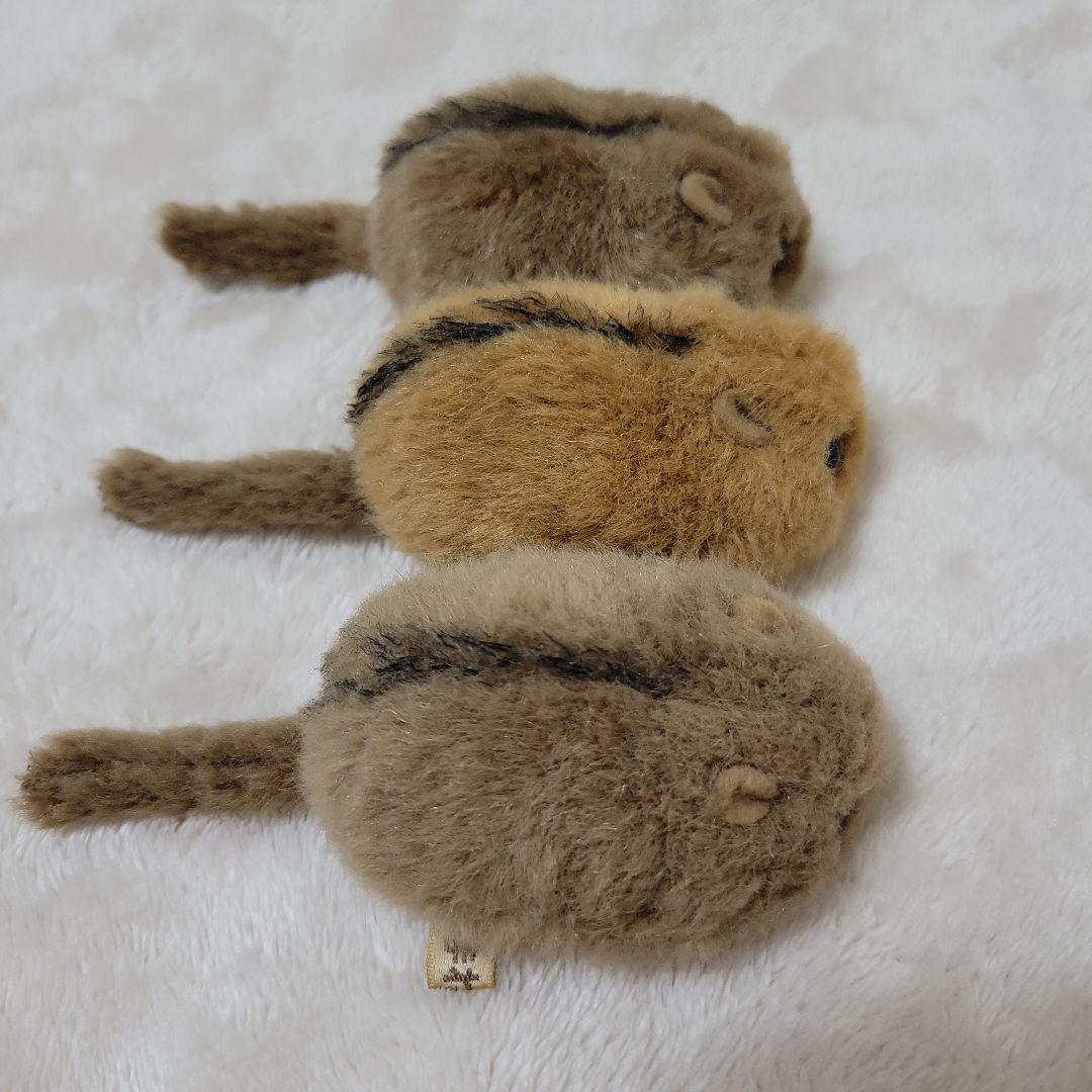 やまね工房　やまね ぬいぐるみ３匹&ハウス