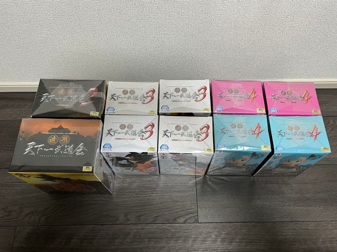 ドラゴンボール　造形天下一武道会　悟空　チチ　ブルマ　ランチ　18号　アラレ