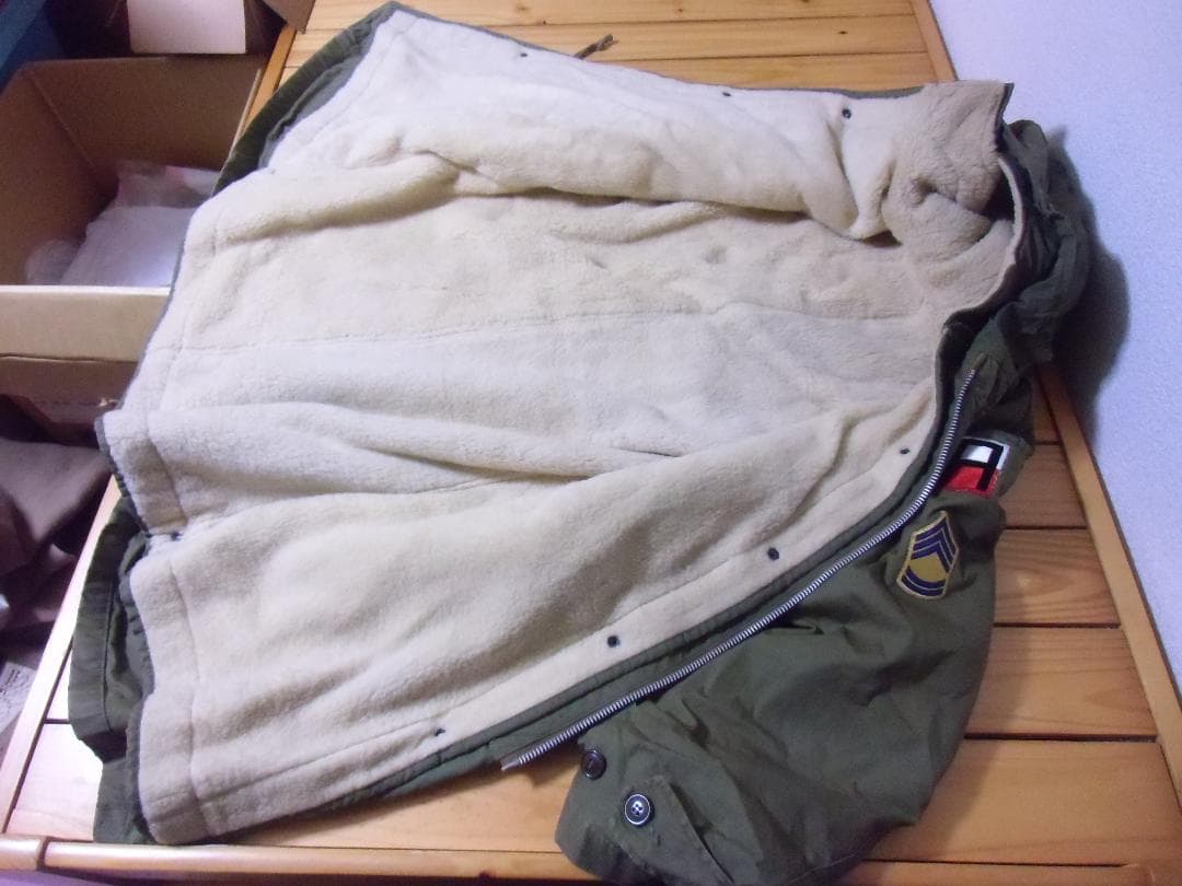 ★アメリカ軍＊陸軍１９４７/Ｍ４７パーカー＊日本人サイズ/ＵＳサイズのＳ（実物）