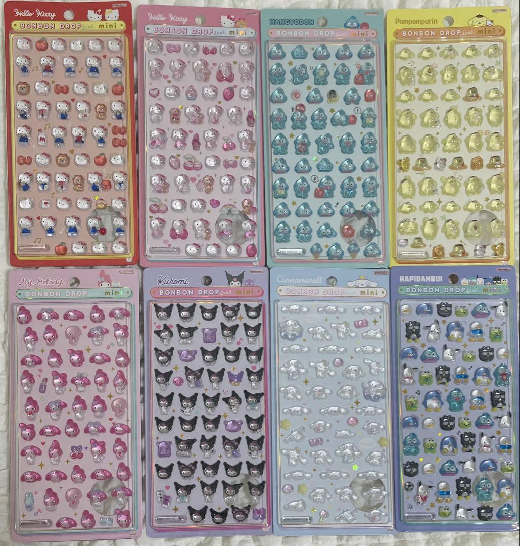 【正規品】サンリオ ボンボンドロップシール