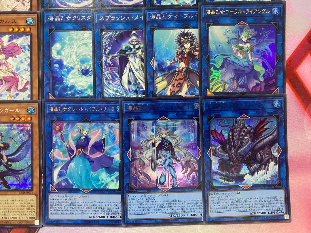 【24時間以内発送】遊戯王　海晶乙女（マリンセス）　大会構築デッキ