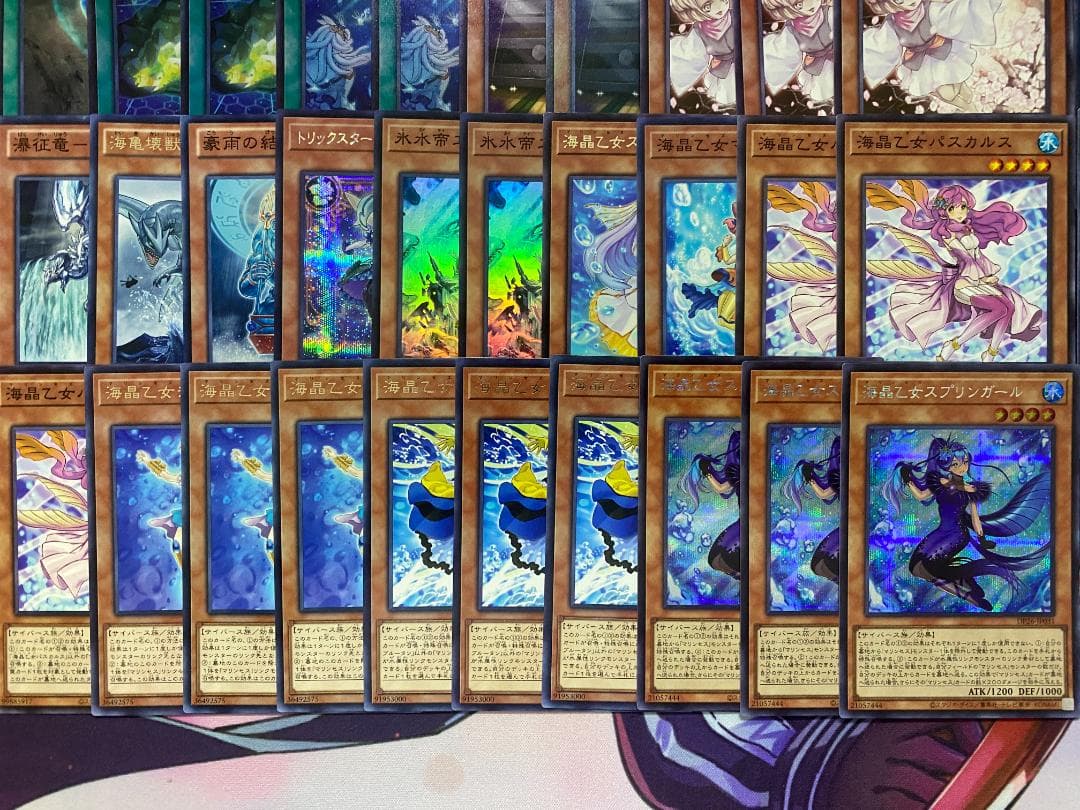 【24時間以内発送】遊戯王　海晶乙女（マリンセス）　大会構築デッキ