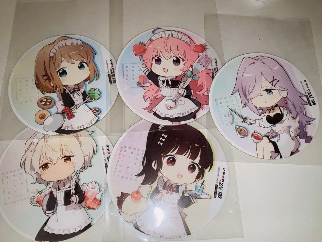 きみ死ぬ きみが死ぬまで恋をしたい マチアソビカフェ コースター