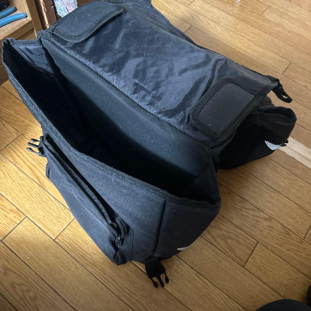 IBERA 自転車用バッグ 黒 大容量