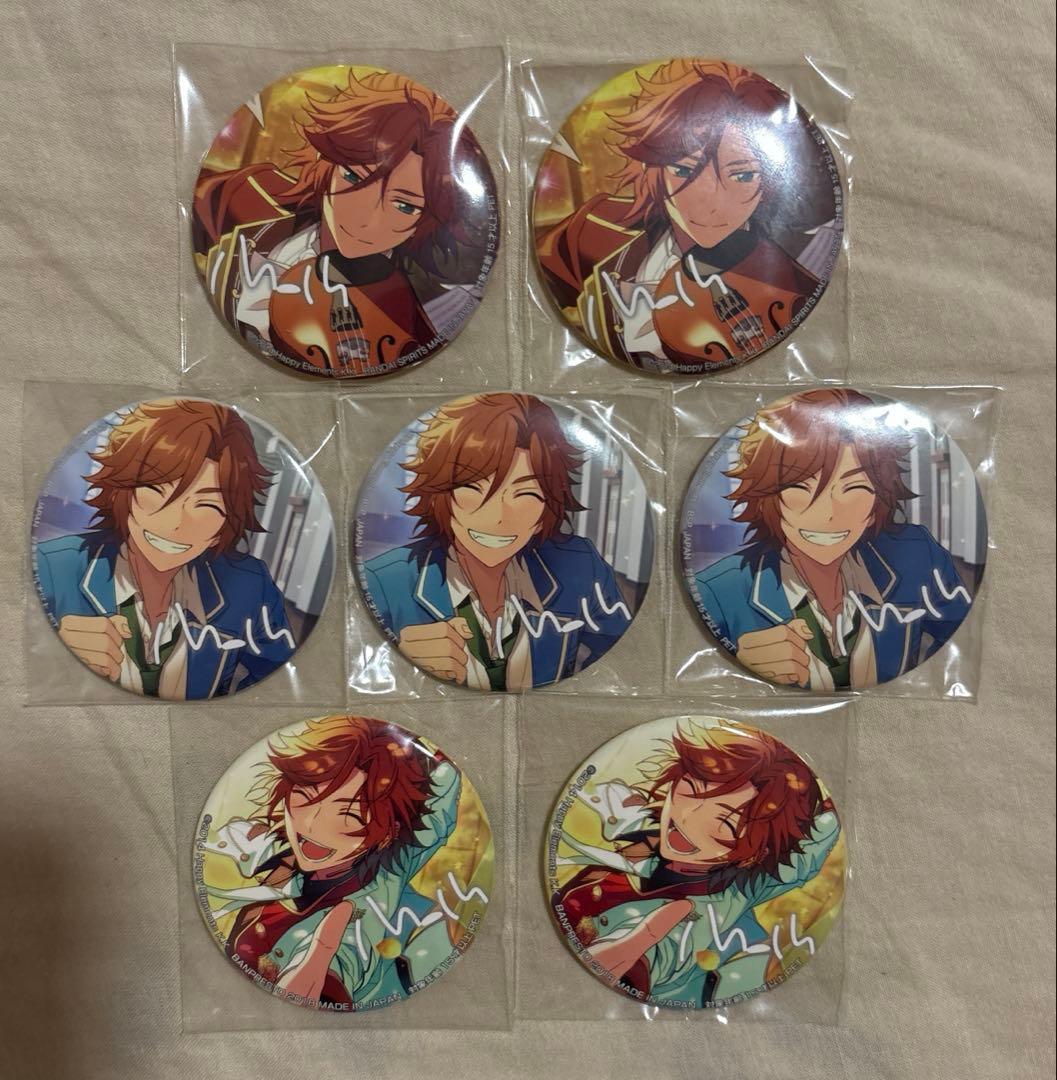 う*ん様 あんスタ　バラエティ缶バッジ　三毛縞斑　7点セット