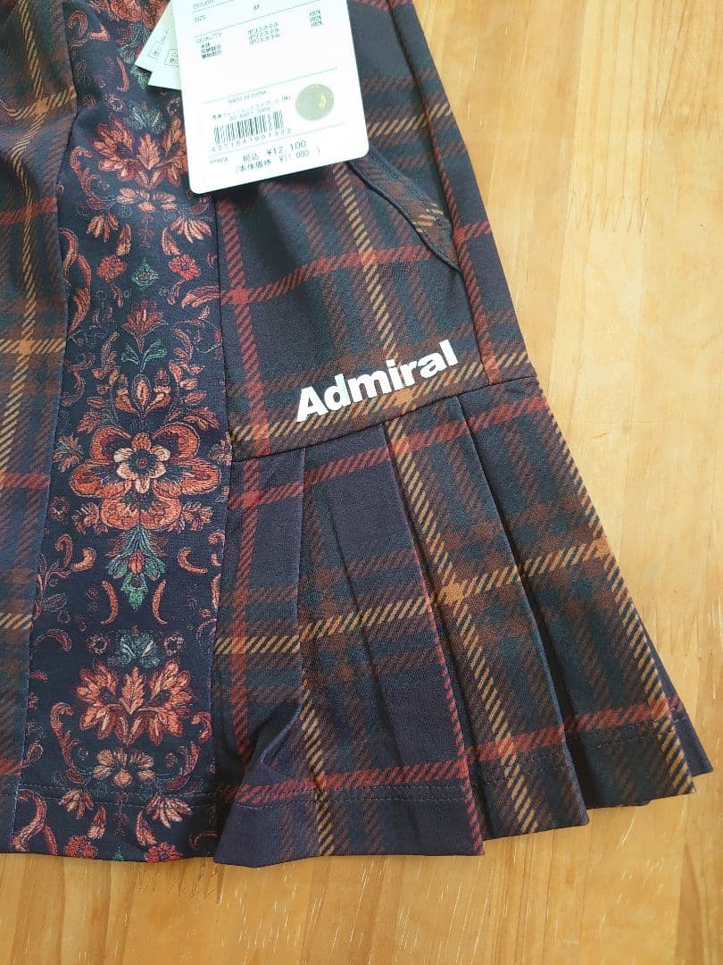 新品未使用　Admiral レディススコート　ATLA551 RED M