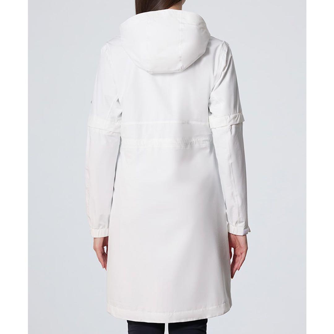 DESCENTE デサントゴルフ　レディース レインコート ホワイト　S