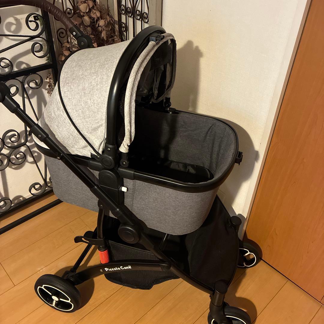 Piccolo Cane ペットカート グレー