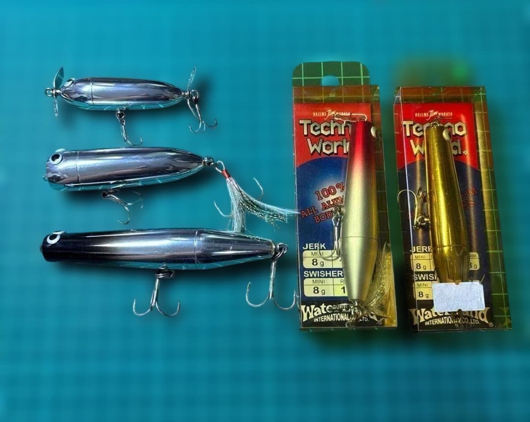 ウォーターランド　テクノダブルスイッシャー バトルポップ 他　5個セット