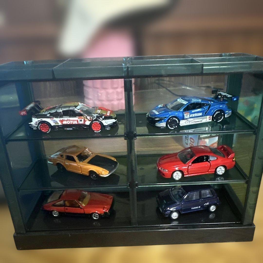トミカ ミニカー 6台セット ディスプレイケース付き一番くじ