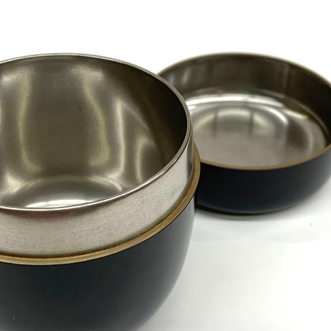 【棗　宝船蒔絵　内銀地】新井司峰　共箱