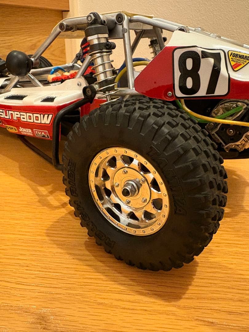 タミヤ 1/10 電動RCカー組立キット BBX（BB-01） 組立済み中古品