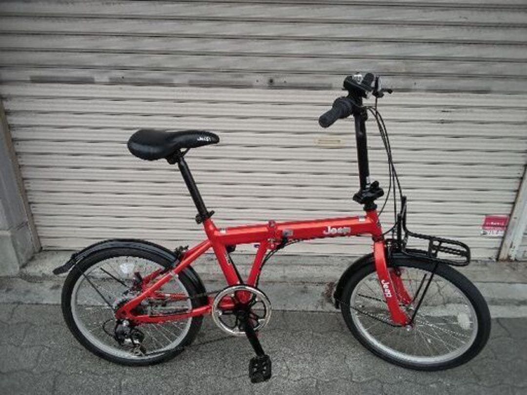 Jeep[ジープ]20吋 折り畳み自転車/オレンジイエロー