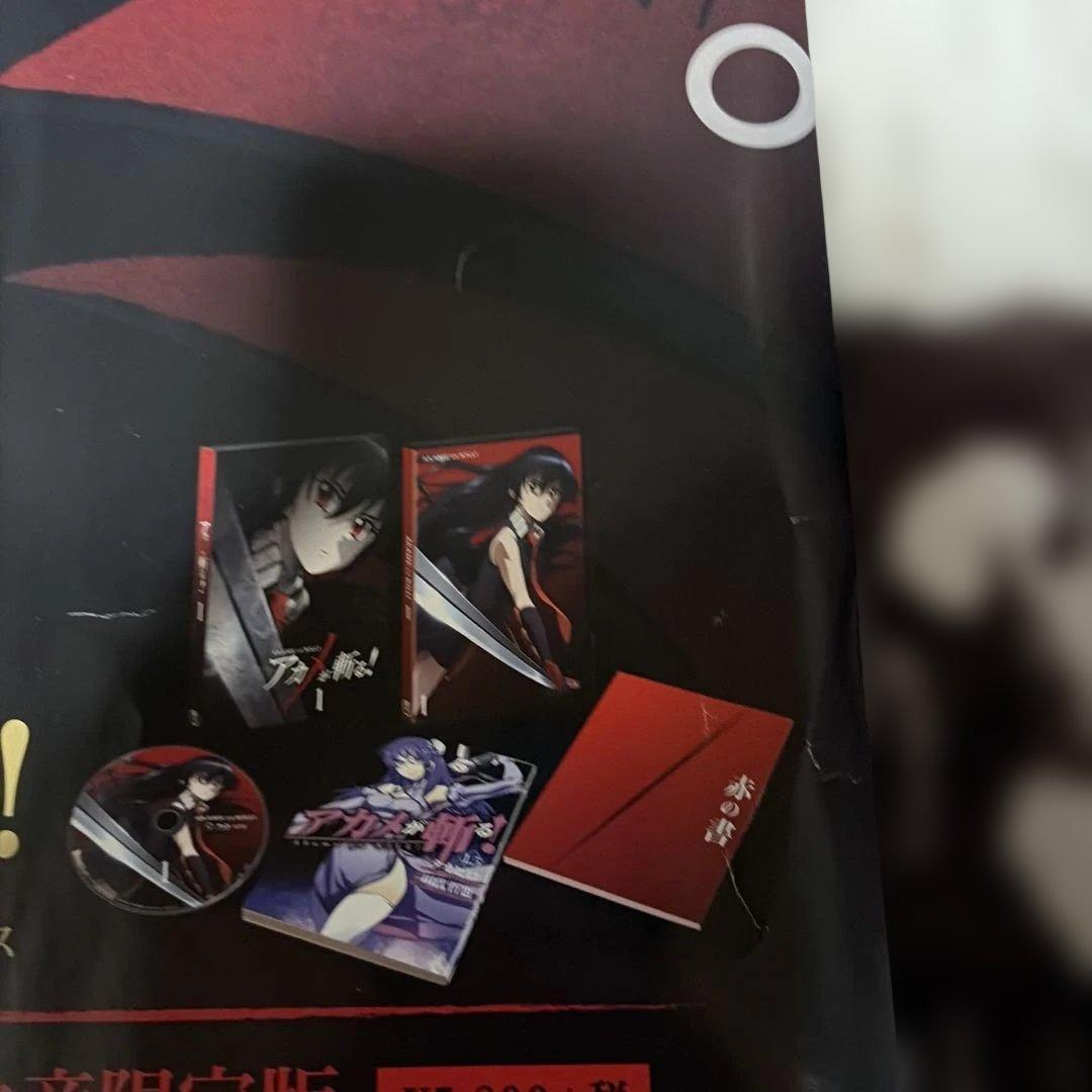 アカメが斬る! ポスター