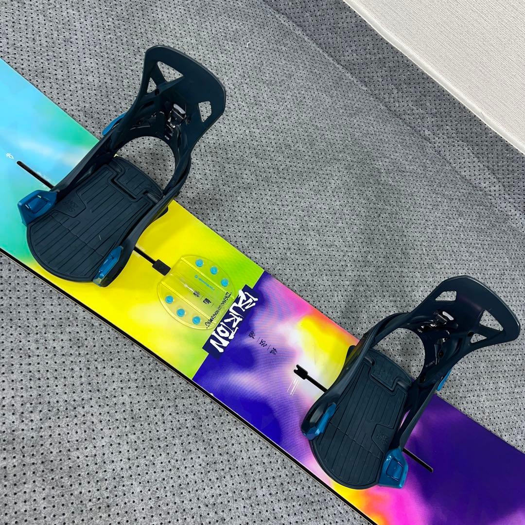数回使用 151cm BURTON TORNADO×STEP ON Mサイズ