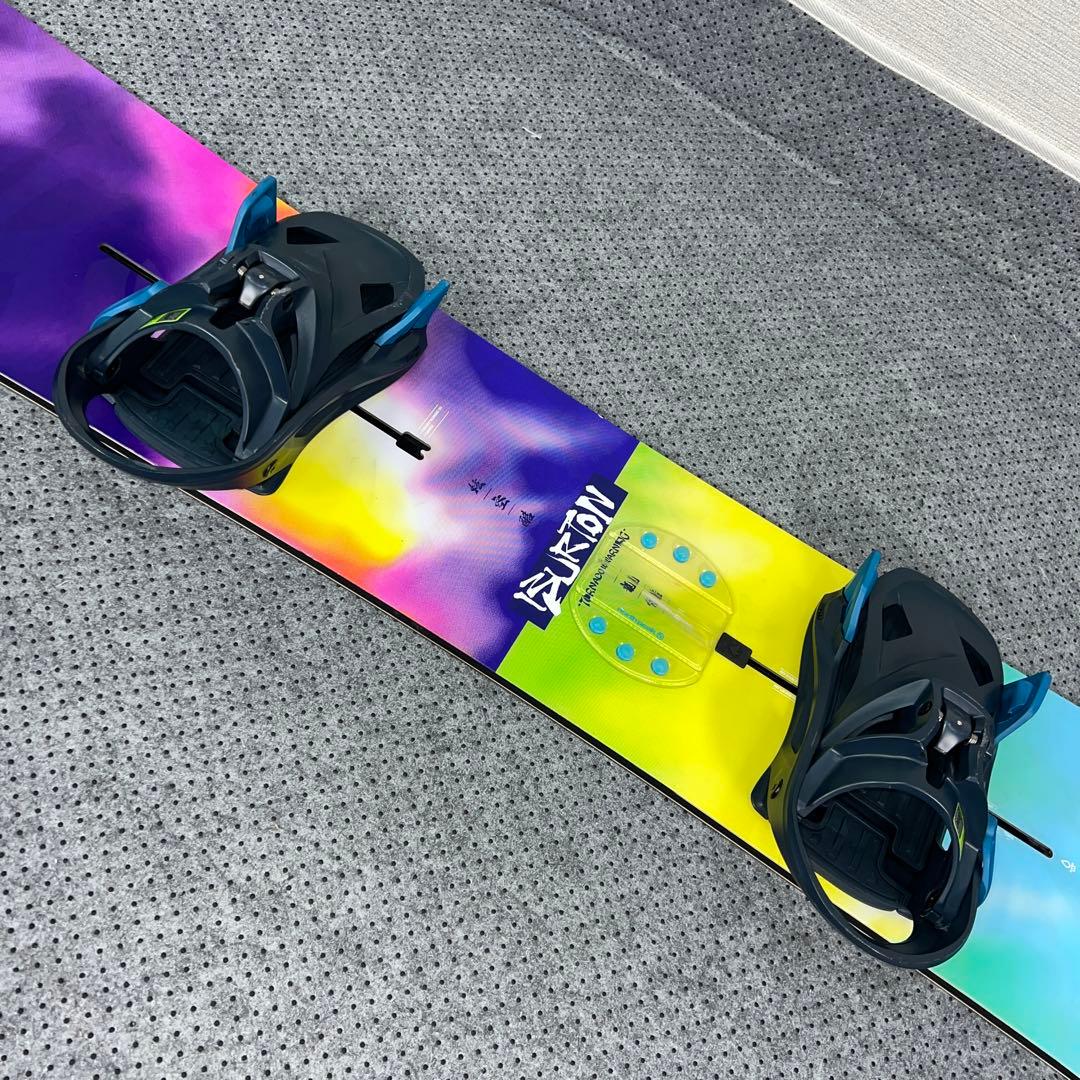 数回使用 151cm BURTON TORNADO×STEP ON Mサイズ