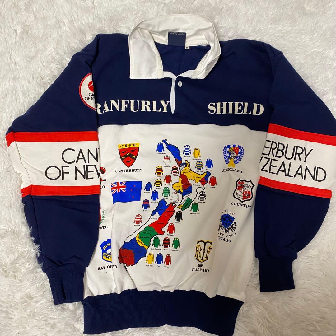 266 カンタベリー　CANTERBURY ラガーシャツ ビンテージ 美品