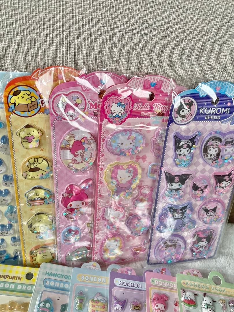 シール39枚 サンリオA7バインダー2つプレゼントのセット