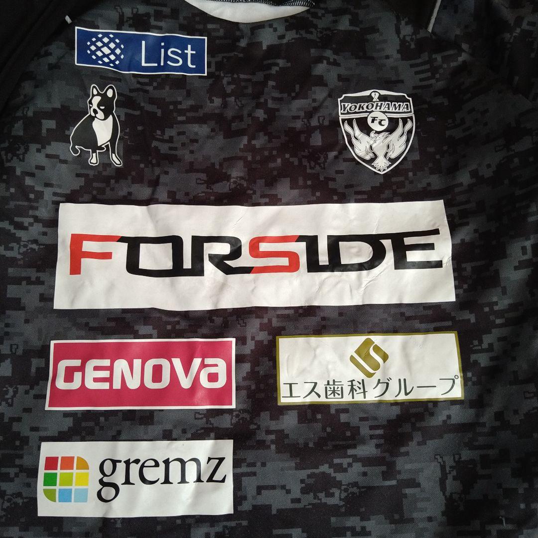 横浜FC　支給トレーニングウェア　上下セット