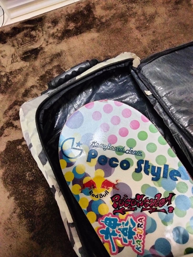 キャリー付きスノーボードケース