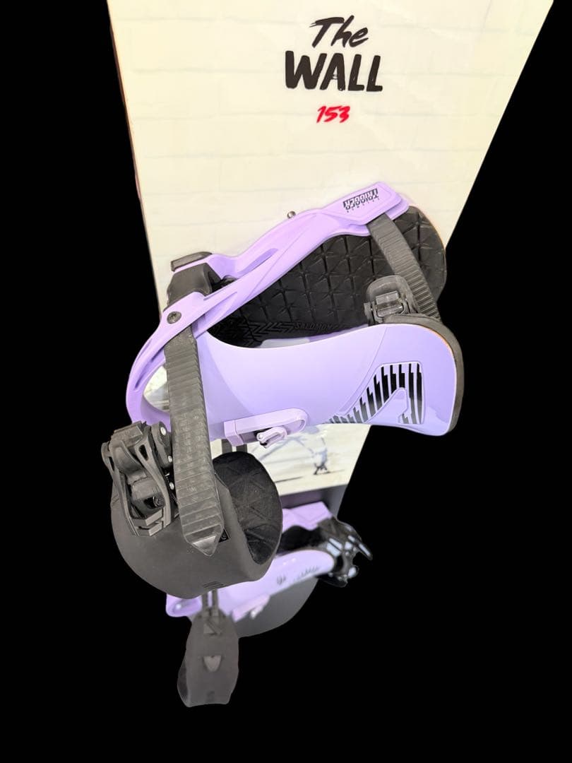 【美品】廃盤希少品サロモン バンクシー153cmビンディング トリガーケース付