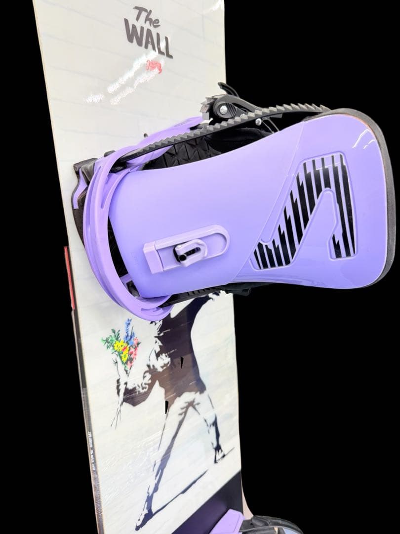 【美品】廃盤希少品サロモン バンクシー153cmビンディング トリガーケース付