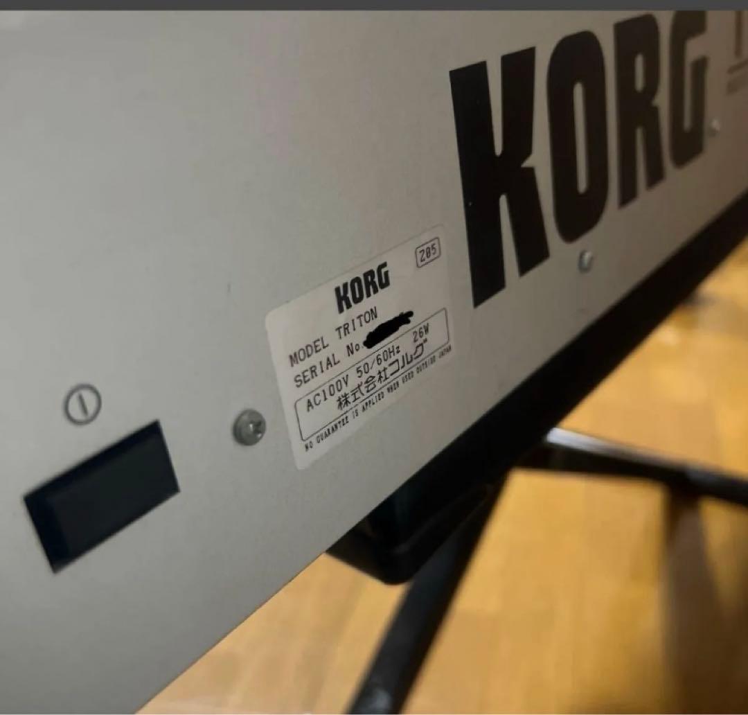 KORG TRITON シンセサイザー 音源モジュール　EXB-PCM04搭載