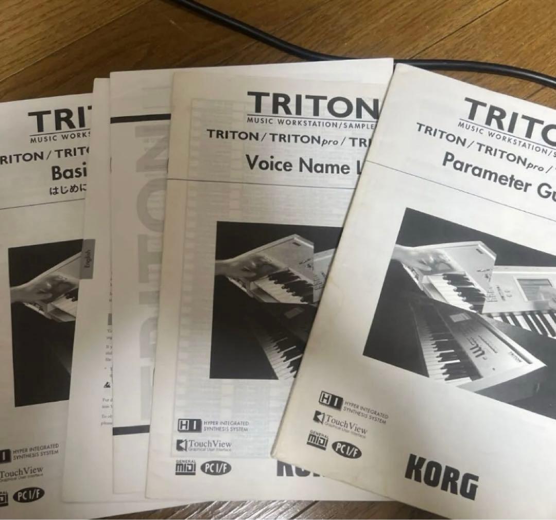 KORG TRITON シンセサイザー 音源モジュール　EXB-PCM04搭載