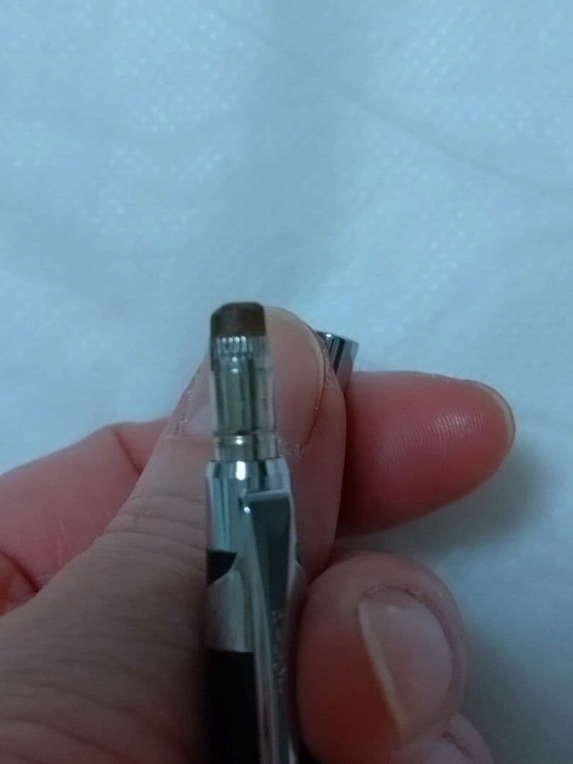 中古美品0.3pilotパイロットシャープペンブラック金属竿箱芯セット　送料無料