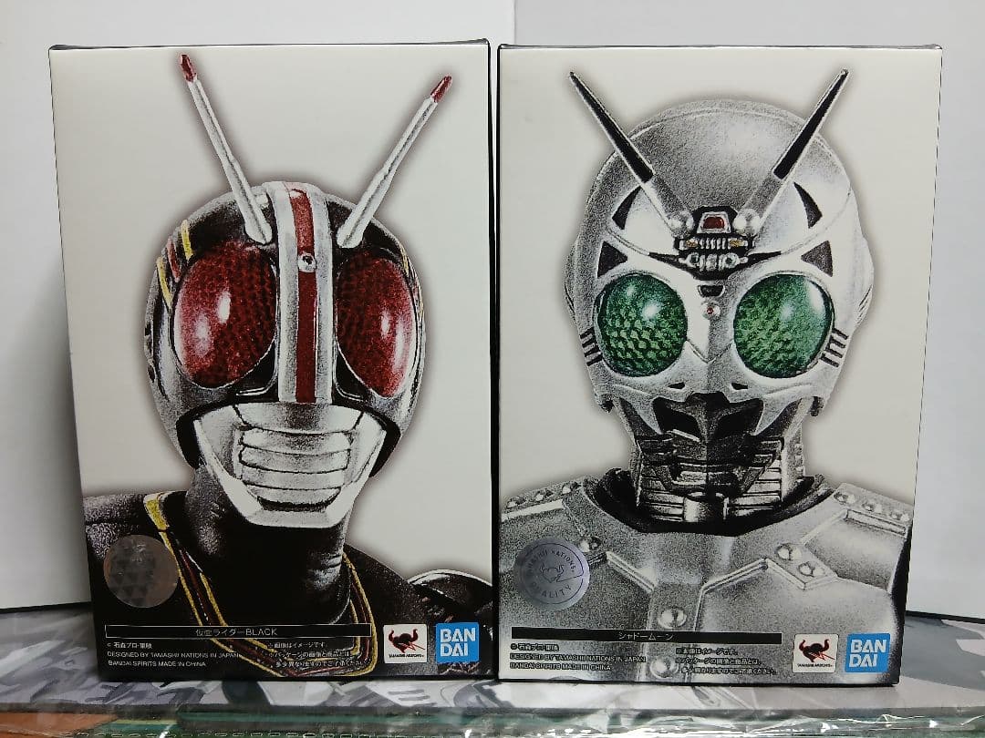 真骨彫　仮面ライダーBLACK、シャドームーン