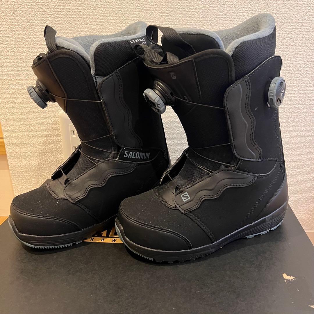 SALOMON IVY BOA SJ BOA ブラック 25.0cm