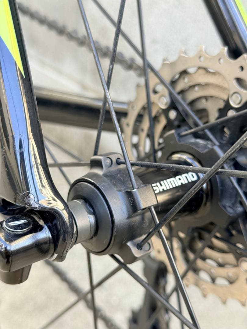 SCOTT ロードバイク ホワイト/グリーン 700C Shimano105