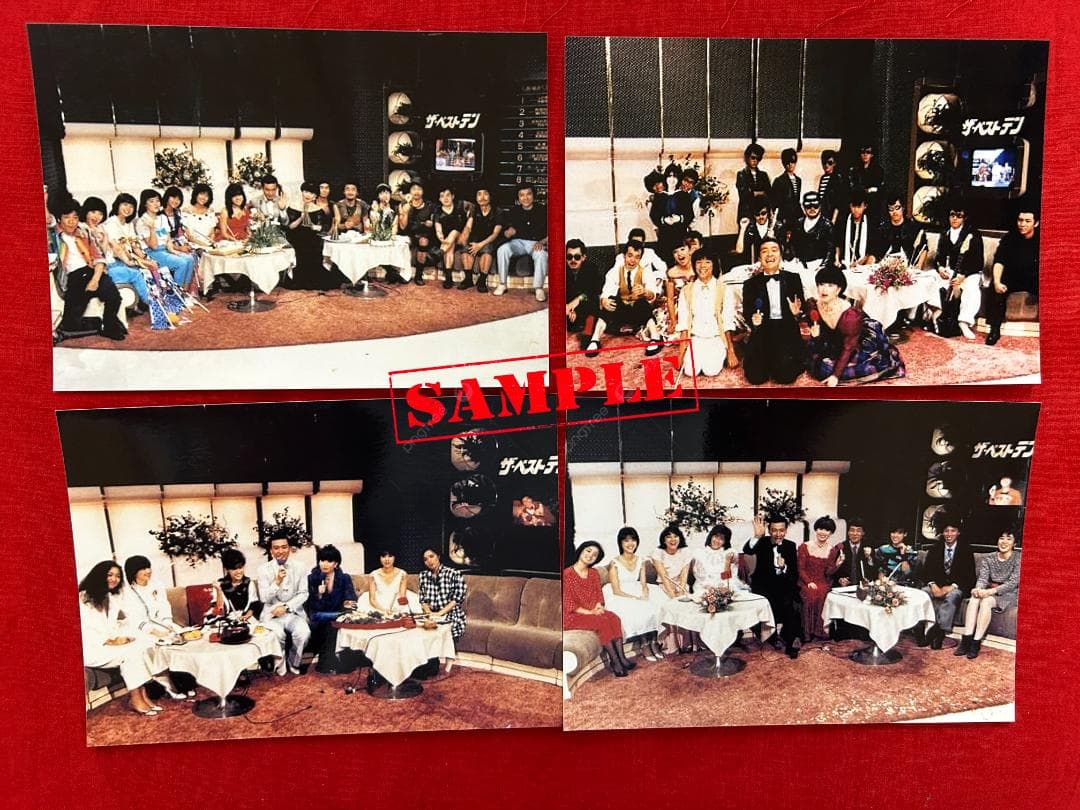 【まとめ売り：28枚セット】ザ・ベストテン　2L判（127mm×178mm）