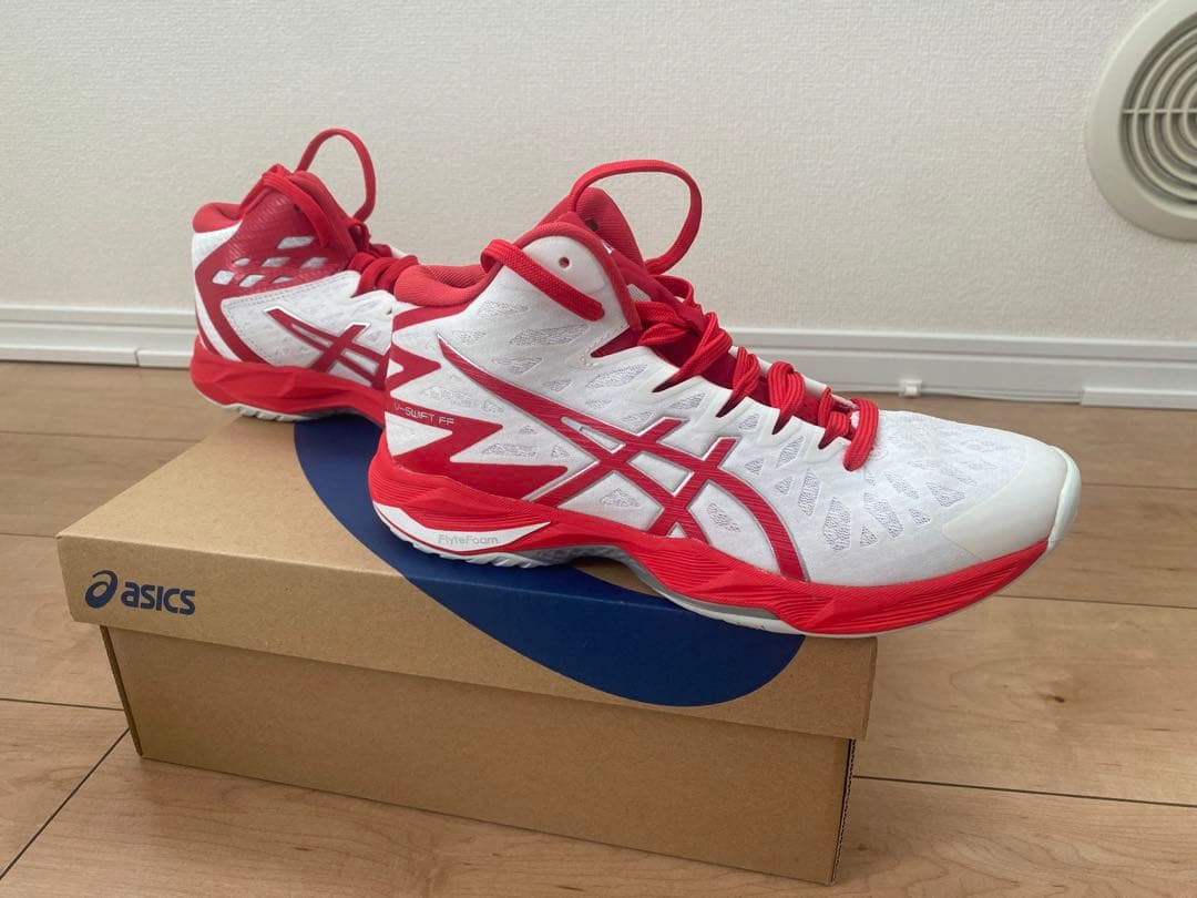 アシックス V-SWIFT FF MT 2(ホワイト×レッド)